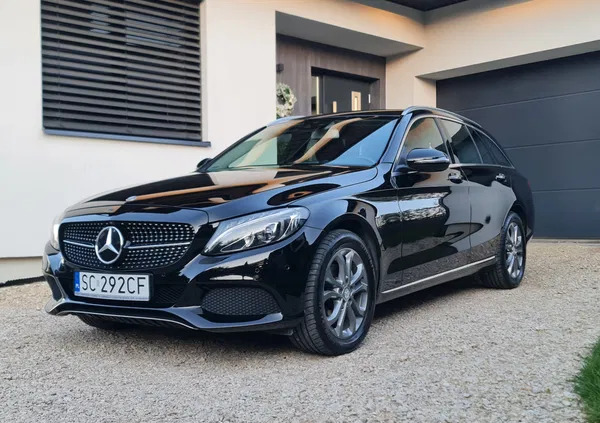 łódzkie Mercedes-Benz Klasa C cena 91900 przebieg: 152000, rok produkcji 2016 z Radomsko